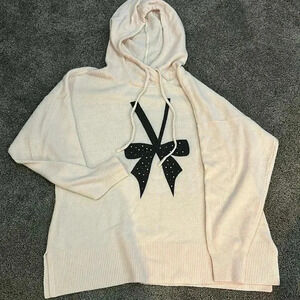 Victoria’s Secret light pink bow sweater